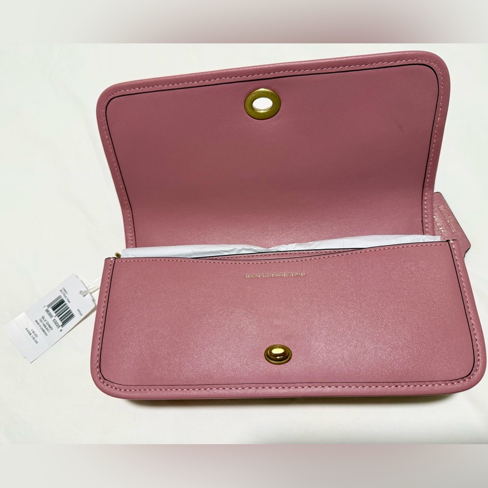 Coach NWT Dinky Shoulder Bag In True Pink CW641 - Picture 7 of 16